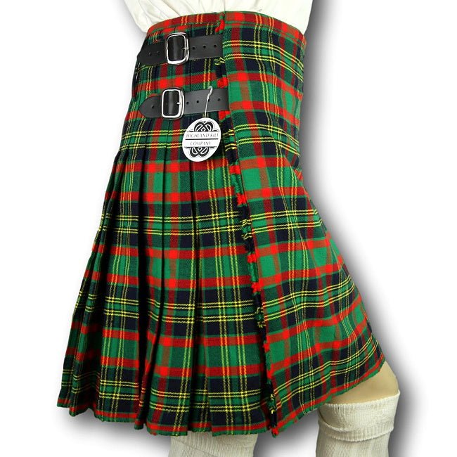 Cork Tartan Kilt, Premium 16 Ounce Wool Blend Kilts, Highland Kilt Company - Highland Kilt Company