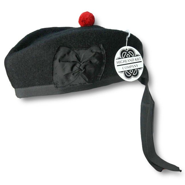 Traditional Glengarry Hat – Plain or Diced Band | Scottish Highland Cap - Highland Kilt Company