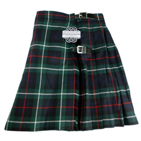 Wool Mini Kilted Skirt - MacKenzie Modern - Highland Kilt Company