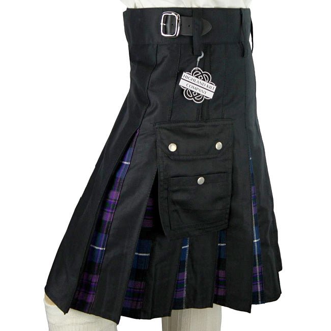 Cargo Kilts - Tartan Combo Utility Kilt: Pride of Scotland - Highland Kilt Company