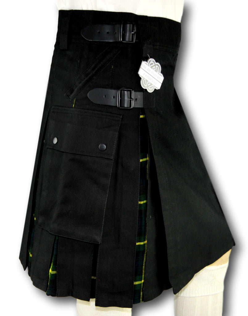 Cargo Tartan Combo Kilt: Gordon Modern - Highland Kilt Company