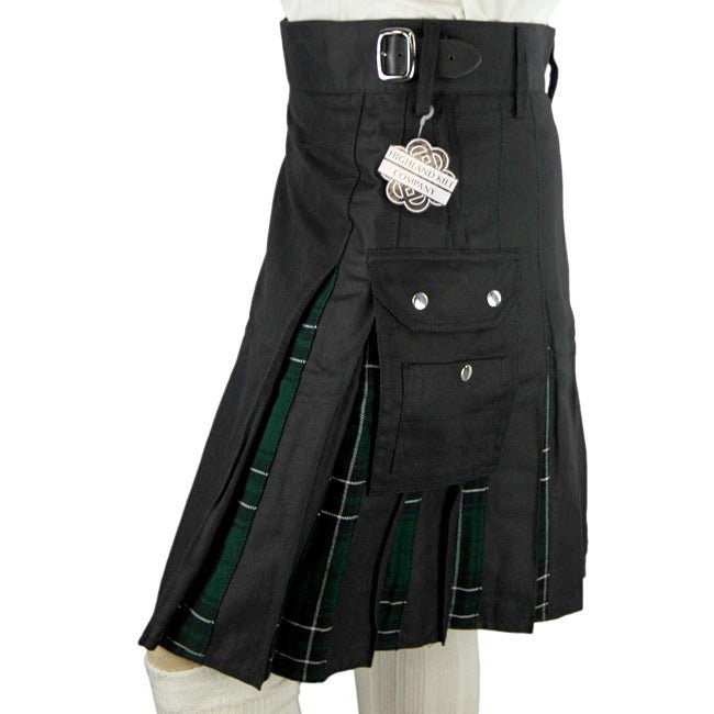 Cargo Tartan Combo Kilt: MacLean Duart Hunting - Highland Kilt Company