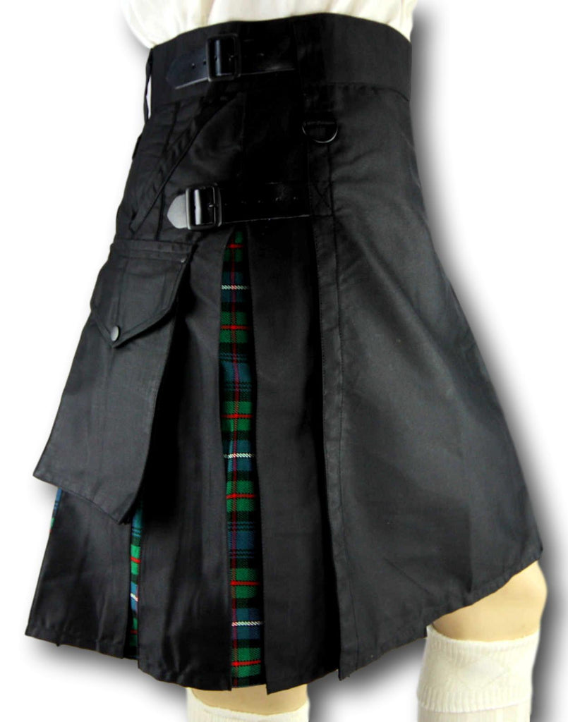 Cargo Tartan Combo Kilt: Robertson Hunting - Highland Kilt Company