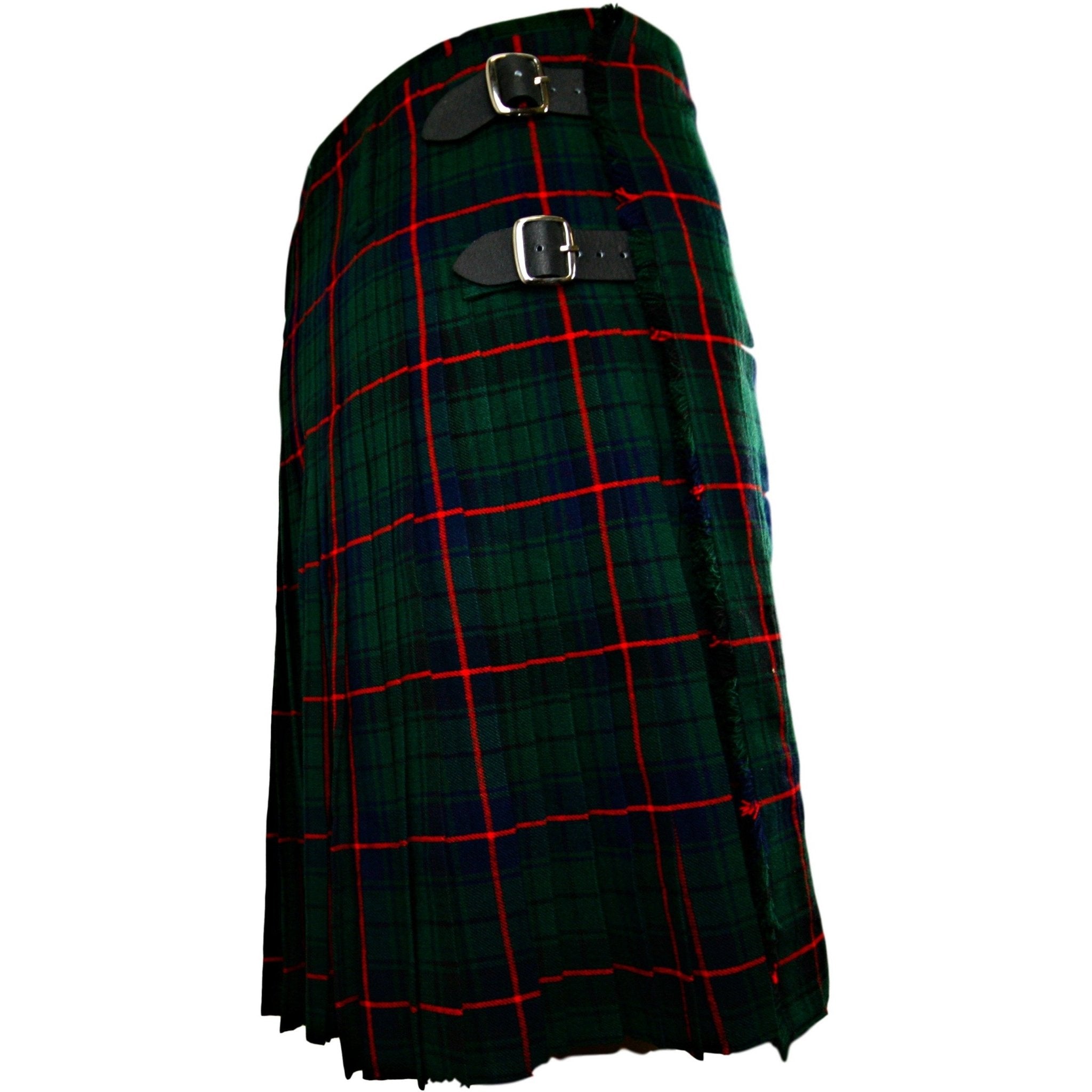 Men's Scottish Kilt in Davidson Modern Tartan Side View