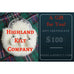 Gift Card for HighlandKilt.com - Highland Kilt Company