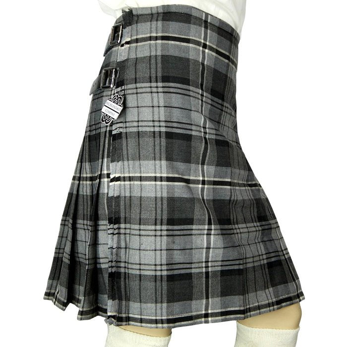 Highland Grey 100% Wool Kilt - Highland Kilt Company