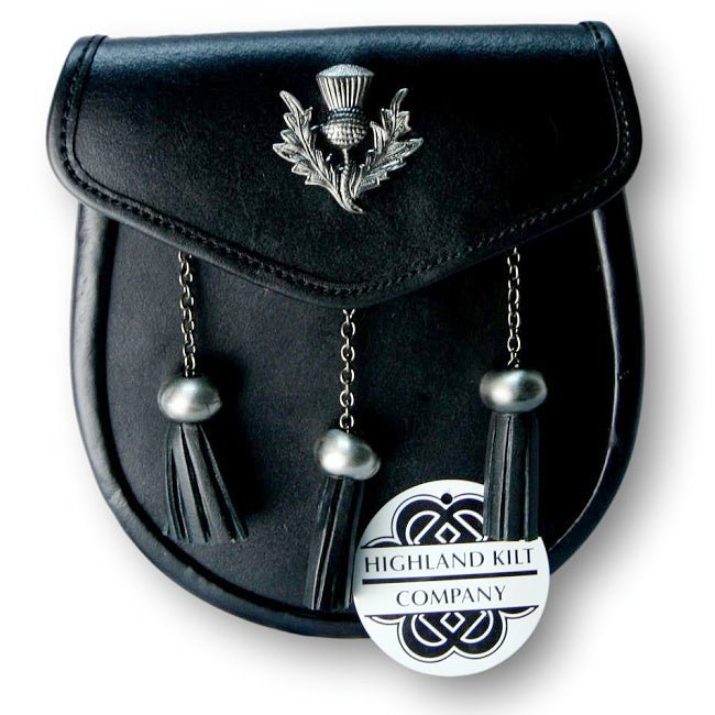 Thistle and Tassel Sporran - Highland Kilt Company