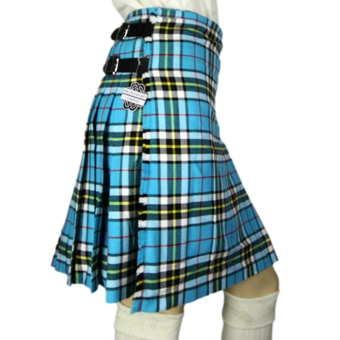 Thompson Blue Premium Tartan Kilt - Highland Kilt Company