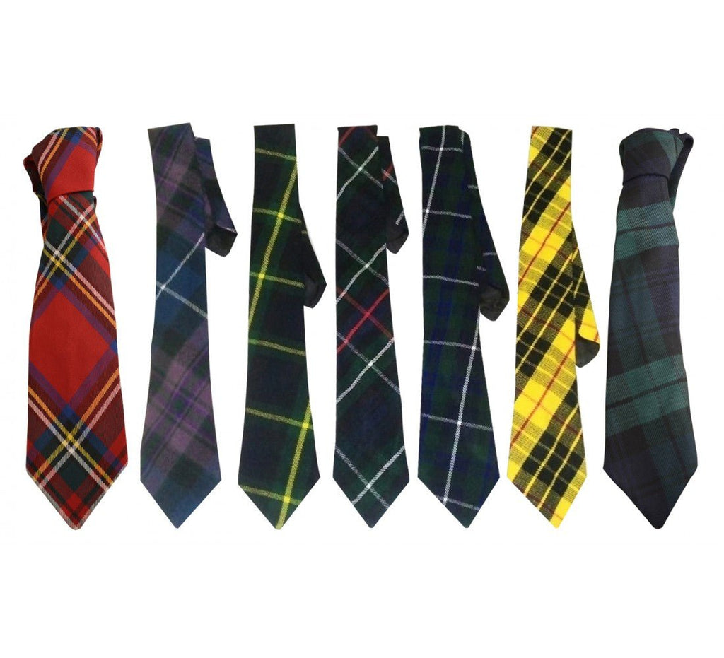 Custom Tartan Ties – Made to Match Your Clan Tartan - Highland Kilt Company