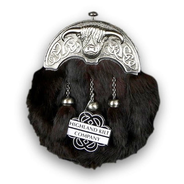 Highland Cow Sporran - Highland Kilt Company