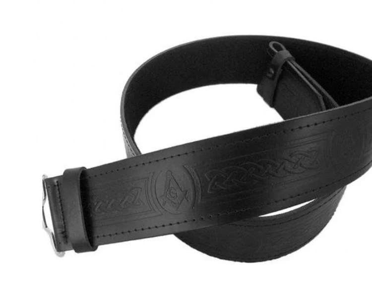 Lot De 3 Sangles De Rallonge Pour Ceinture De Kilt - Cuir Noir 2 Mm, Largeur 3.2 Cm, Longueur 17.8 Cm - Boucle Métal Argent - Extension Jusqu'à 12.7 Cm - Unisexe - 5