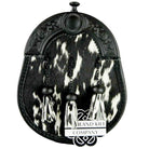 Black Cantle Fur Sporran - Highland Kilt Company