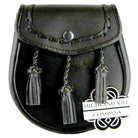 Black Woven Sporran - Highland Kilt Company
