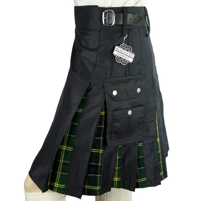Cargo Kilts Tartan Combo Utility Kilt: US Army – Highland Kilt