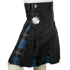 Cargo Kilts - Tartan Combo Utility Kilt: Ramsay Blue - Highland Kilt Company