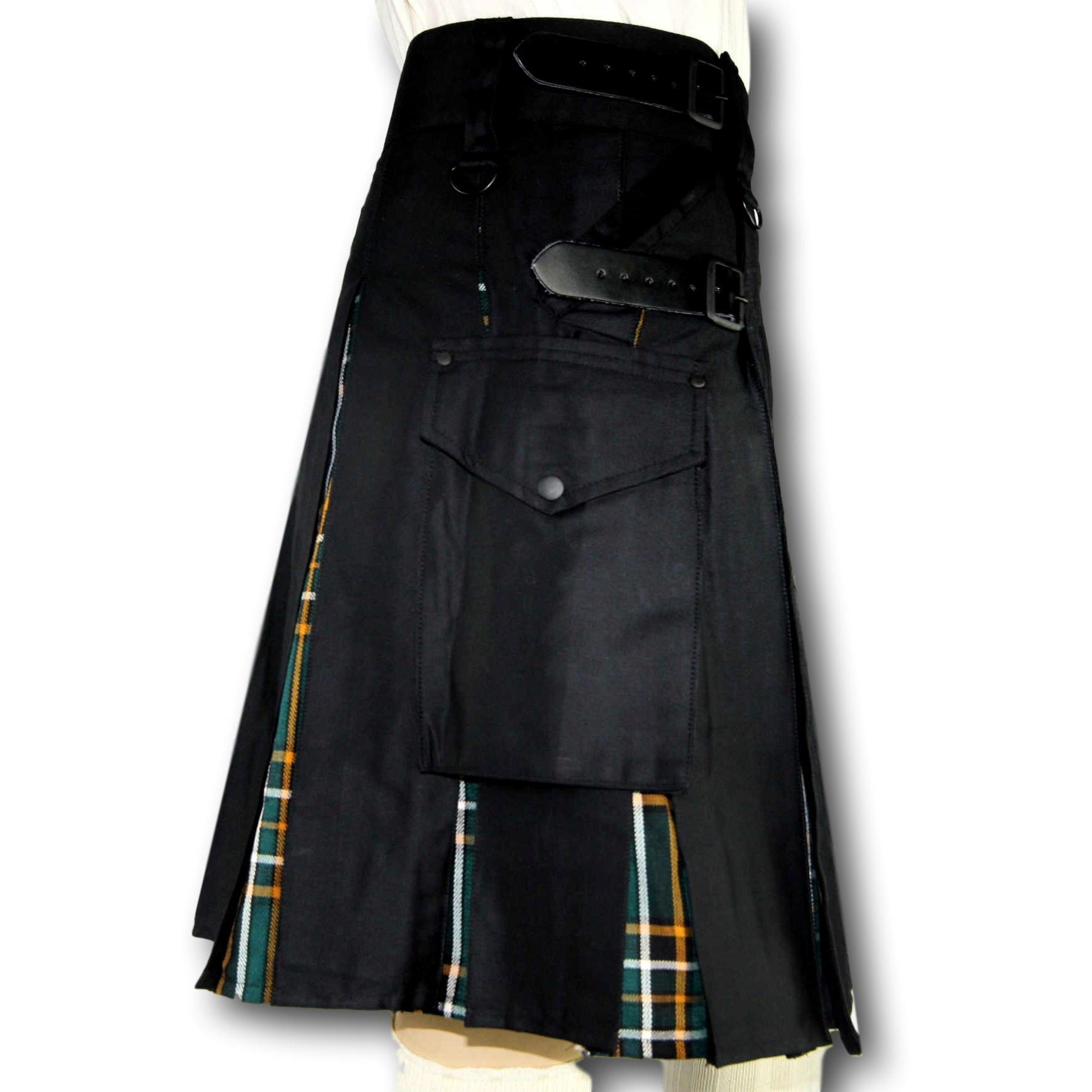 Cargo Tartan Combo Kilt: Irish Heritage - Highland Kilt Company