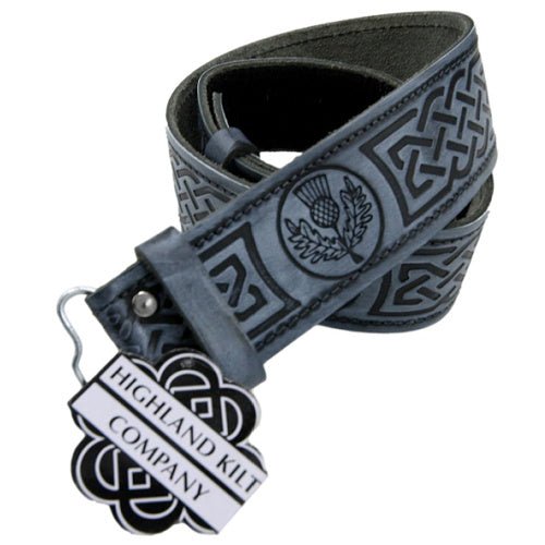 Grey Wash Kilt Belts - Highland Kilt Company