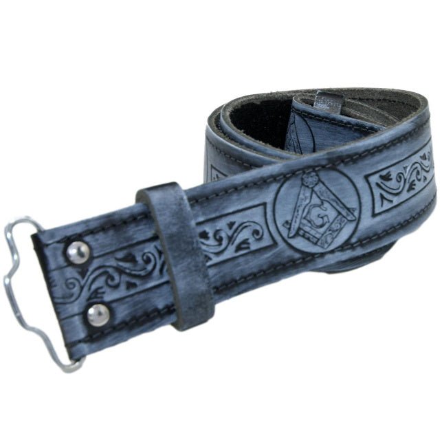 Grey Wash Kilt Belts - Highland Kilt Company