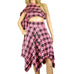 Highland Kilt Pixie Skirt Pink Checkered - Highland Kilt Company