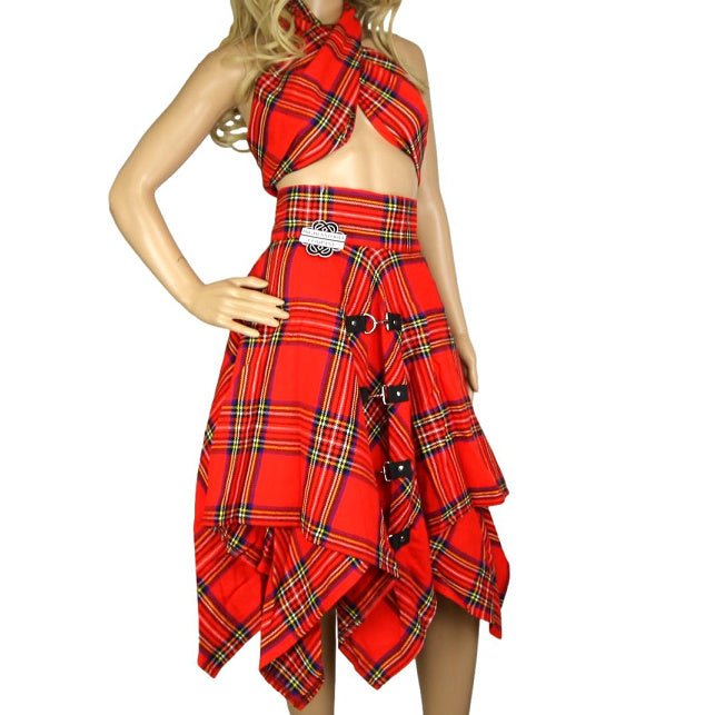 Tartan Pixie Skirt, Royal Stewart Tartan, Original by Highland