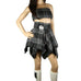 Mini Tartan Pixie Skirt, Grey Watch Tartan, Original by Highland Kilt Company - Highland Kilt Company