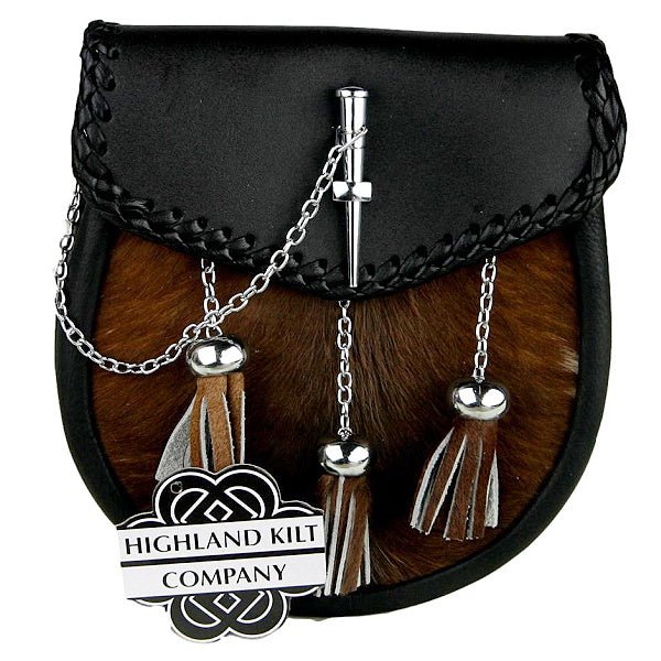 Pin Drop Fur Sporran - Highland Kilt Company